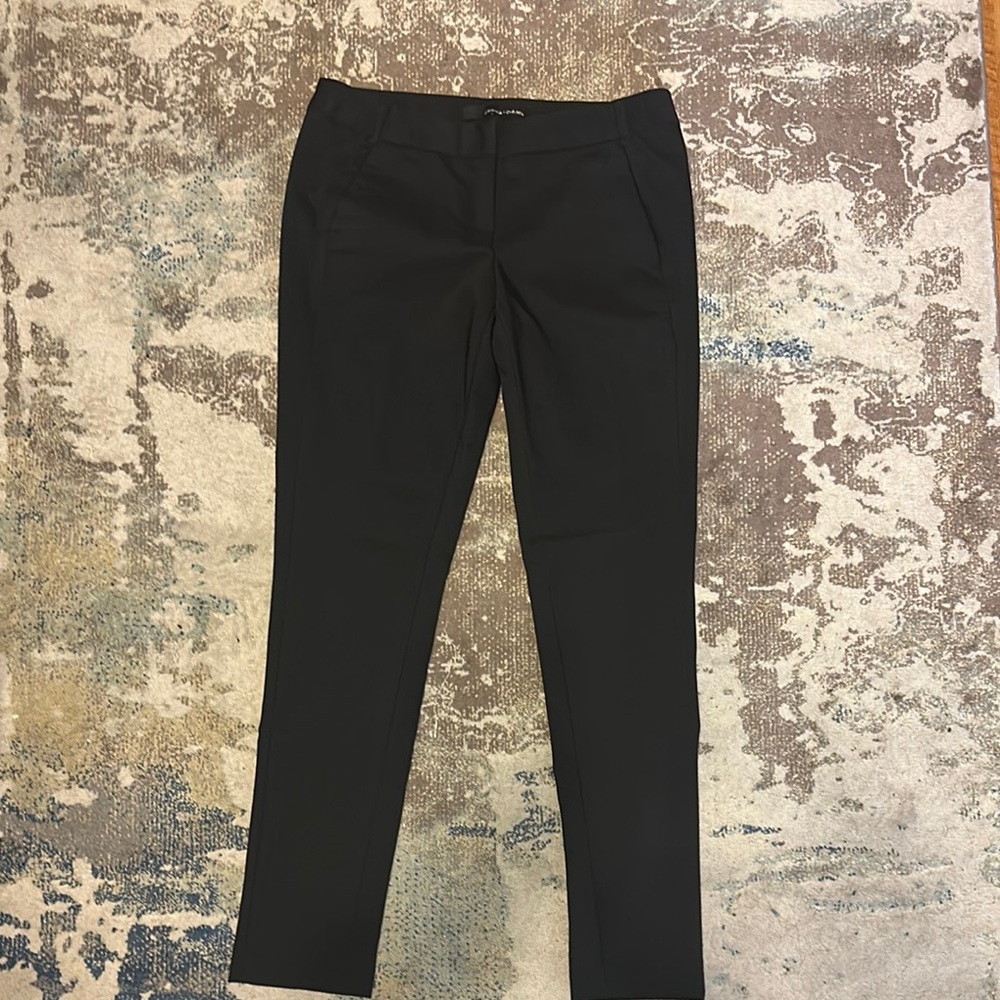 Amanda & Chelsea Black Ponte Knit Trouser